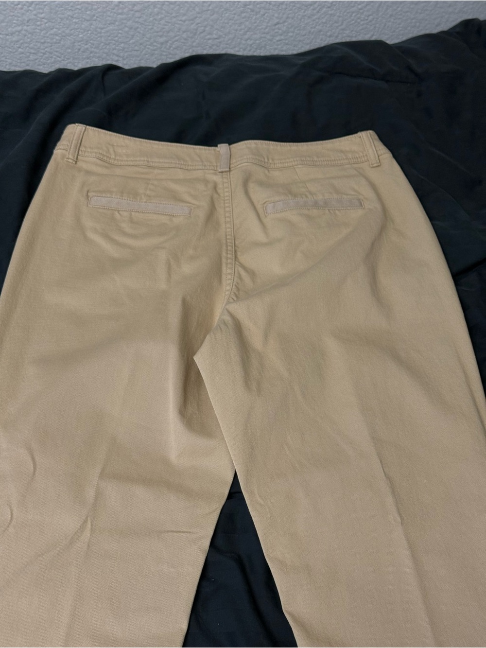 L.L. Bean Khaki Straight Favorite Fit Pants in Tan - Picture 7 of 9